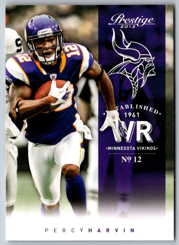 2012 Panini Prestige Percy Harvin #105