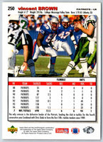1995 Upper Deck Vincent Brown #250
