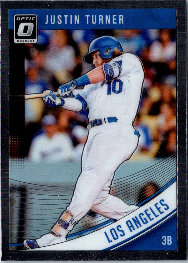 2018 Donruss Optic Justin Turner #98