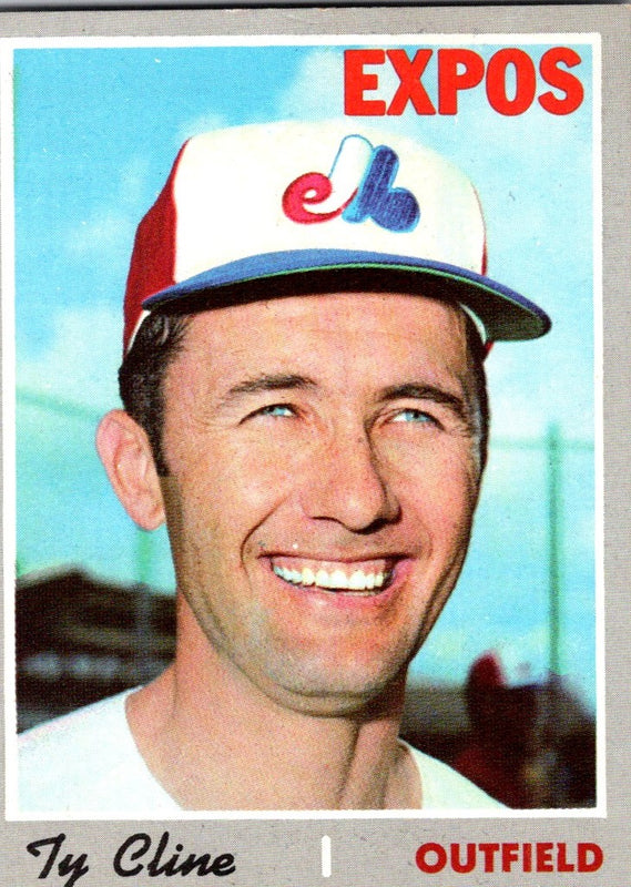 1970 Topps Ty Cline #164 EX-MT+