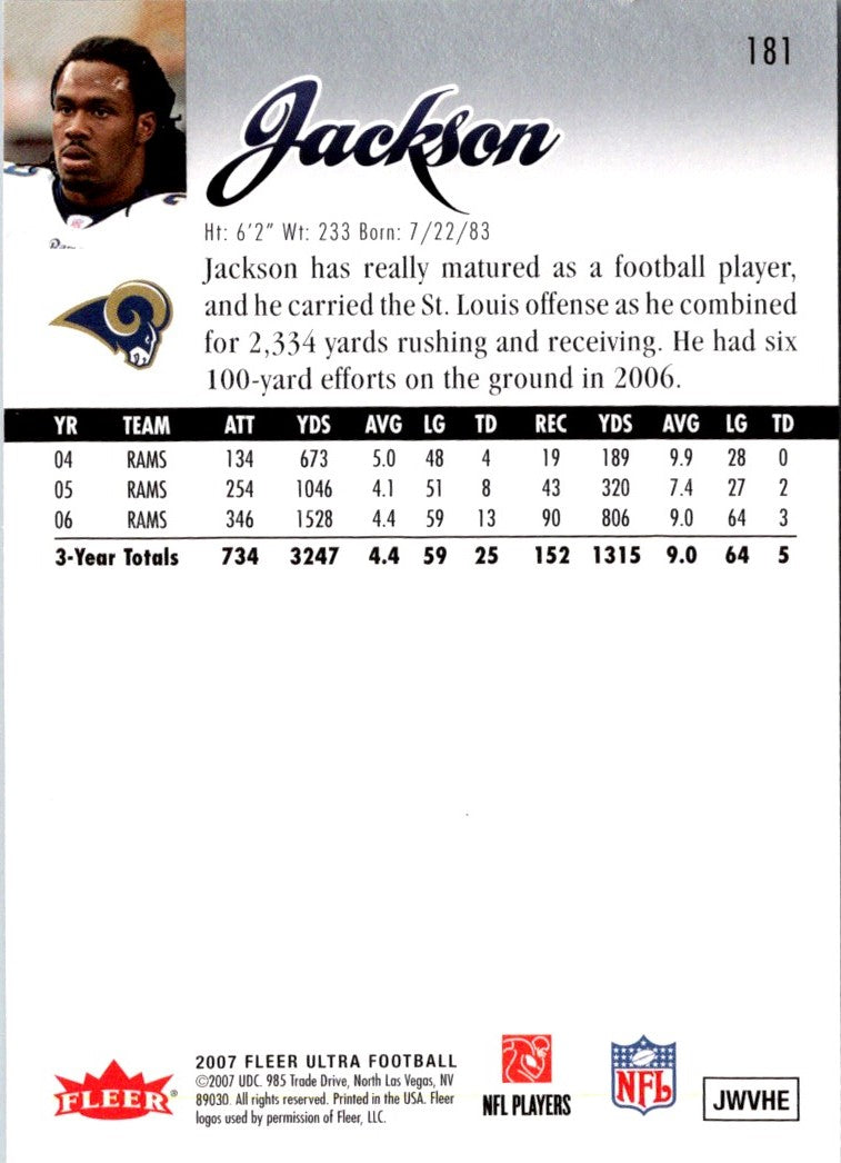2007 Ultra Steven Jackson