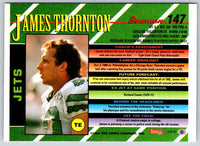 1993 Bowman Football James Thornton #147