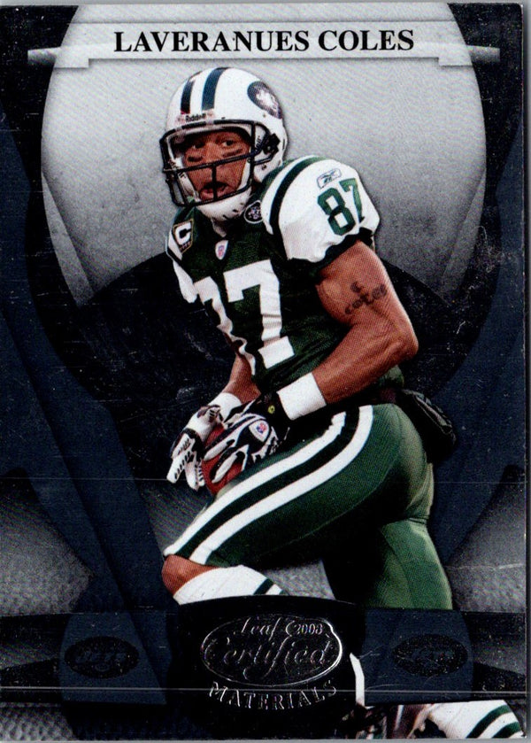 2008 Leaf Certified Materials Laveranues Coles #100