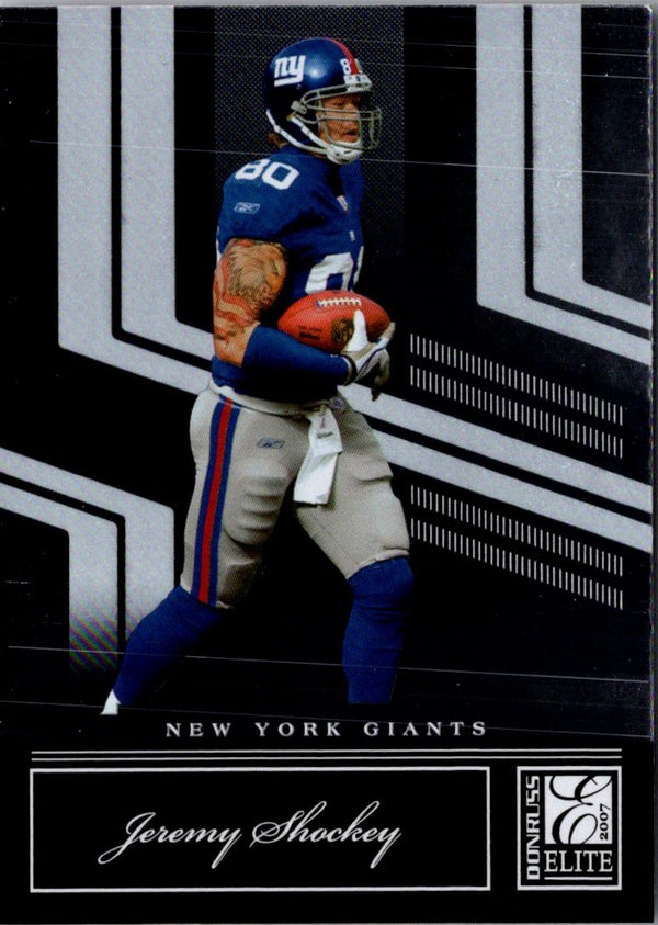 2007 Donruss Elite Jeremy Shockey #67