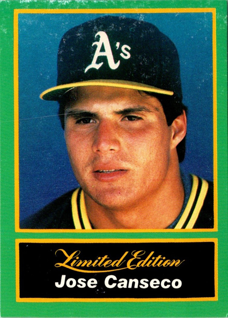 1989 CMC Jose Canseco Jose Canseco