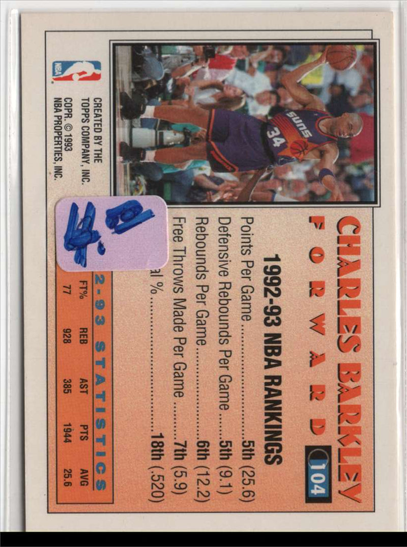 1994 Topps Gold Charles Barkley