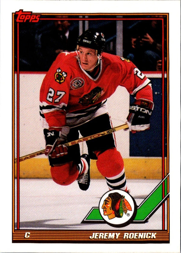 1991 Topps Jeremy Roenick #106