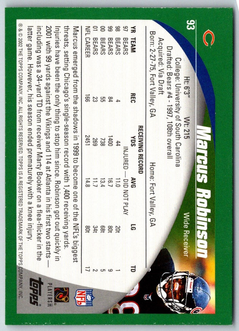 2002 Topps Marcus Robinson