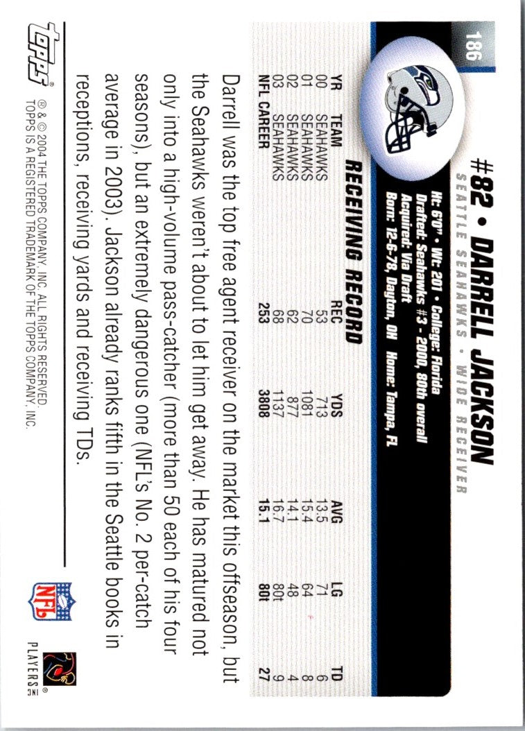 2004 Topps Darrell Jackson