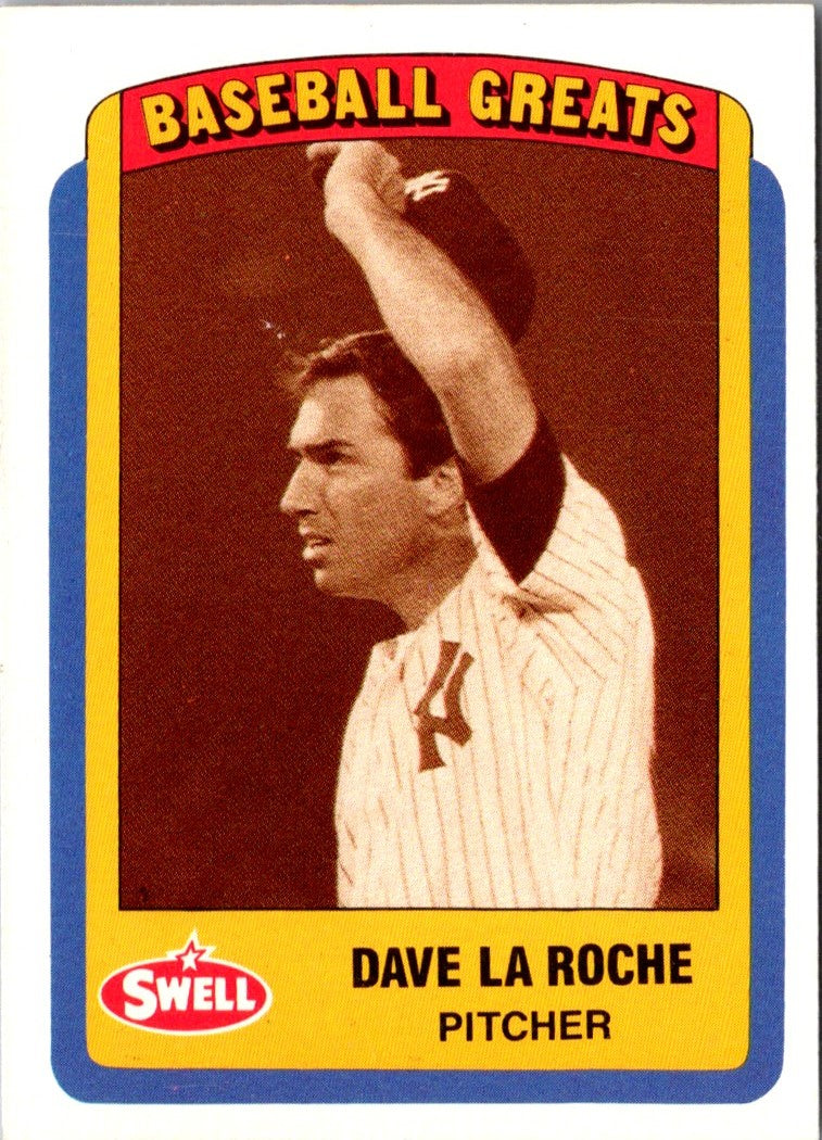 1990 Swell Baseball Greats Dave LaRoche