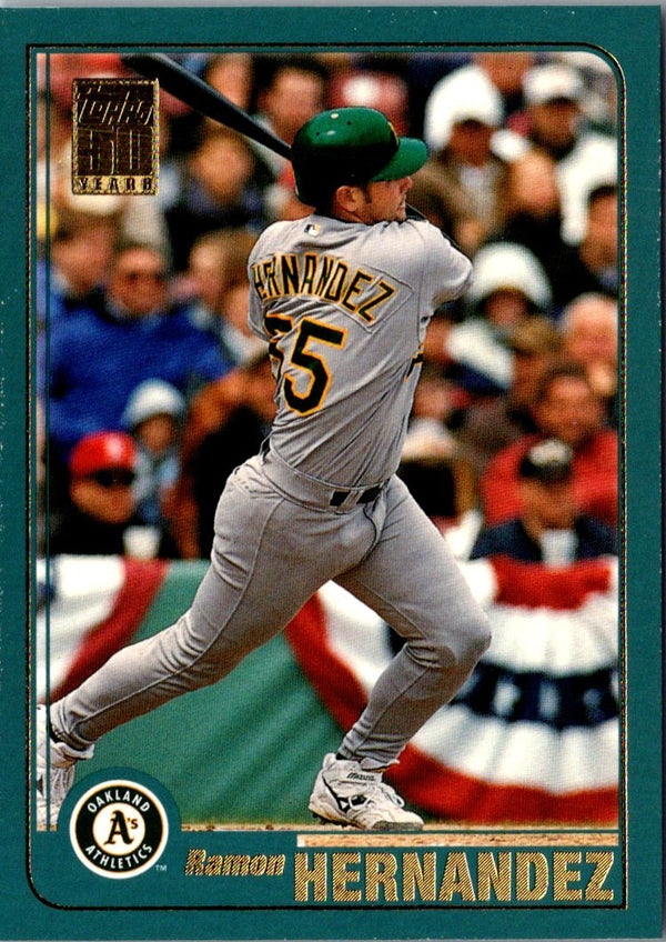 2001 Topps Ramon Hernandez #308