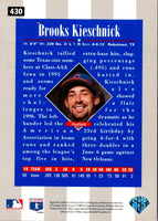 1996 Collector's Choice Brooks Kieschnick #430