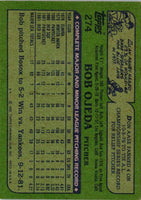 1982 Topps Bob Ojeda #274 Rookie