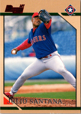 1996 Bowman Julio Santana #130
