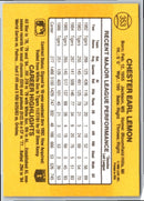 1987 Donruss Chet Lemon