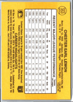 1987 Donruss Chet Lemon #227