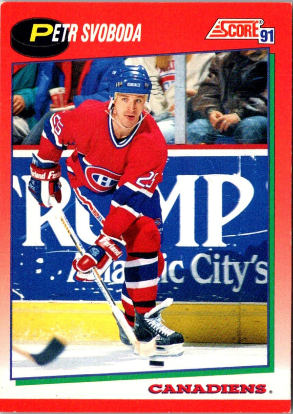 1991 Score Canadian English Petr Svoboda #95