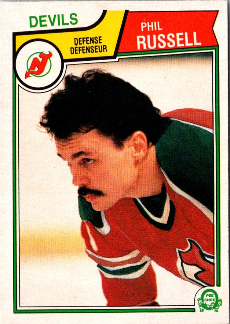 1983 O-Pee-Chee Phil Russell