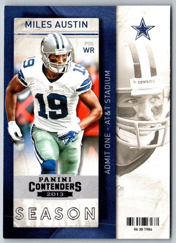 2013 Panini Contenders Miles Austin #38