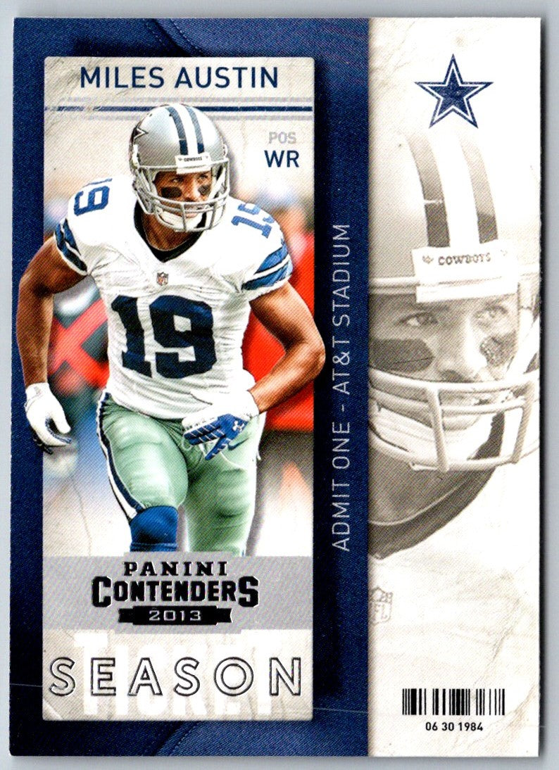 2013 Panini Contenders Miles Austin