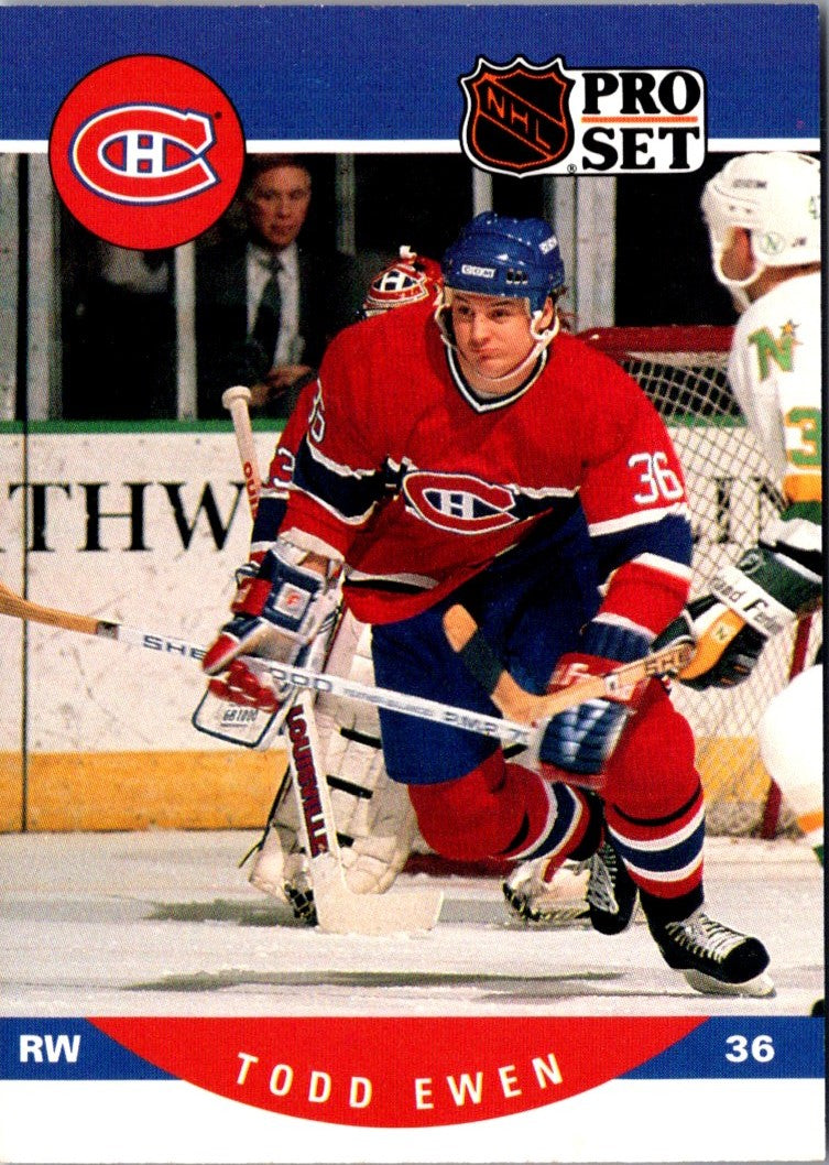 1990 Pro Set Todd Ewen