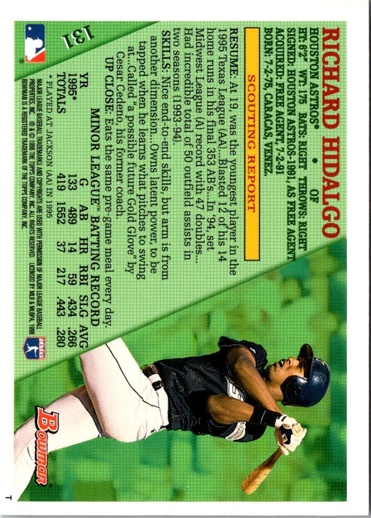 1996 Bowman Richard Hidalgo