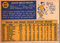 1970 Topps Adolfo Phillips #666 EX-MT+