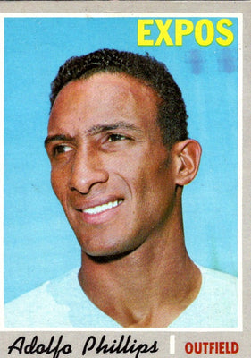 1970 Topps Adolfo Phillips #666 EX-MT+