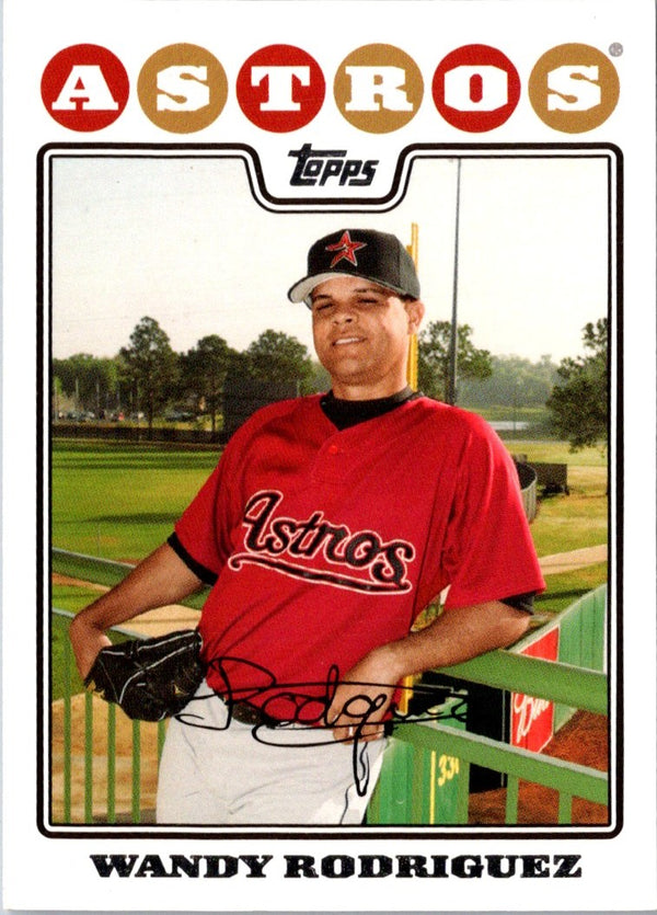 2008 Topps Wandy Rodriguez #413