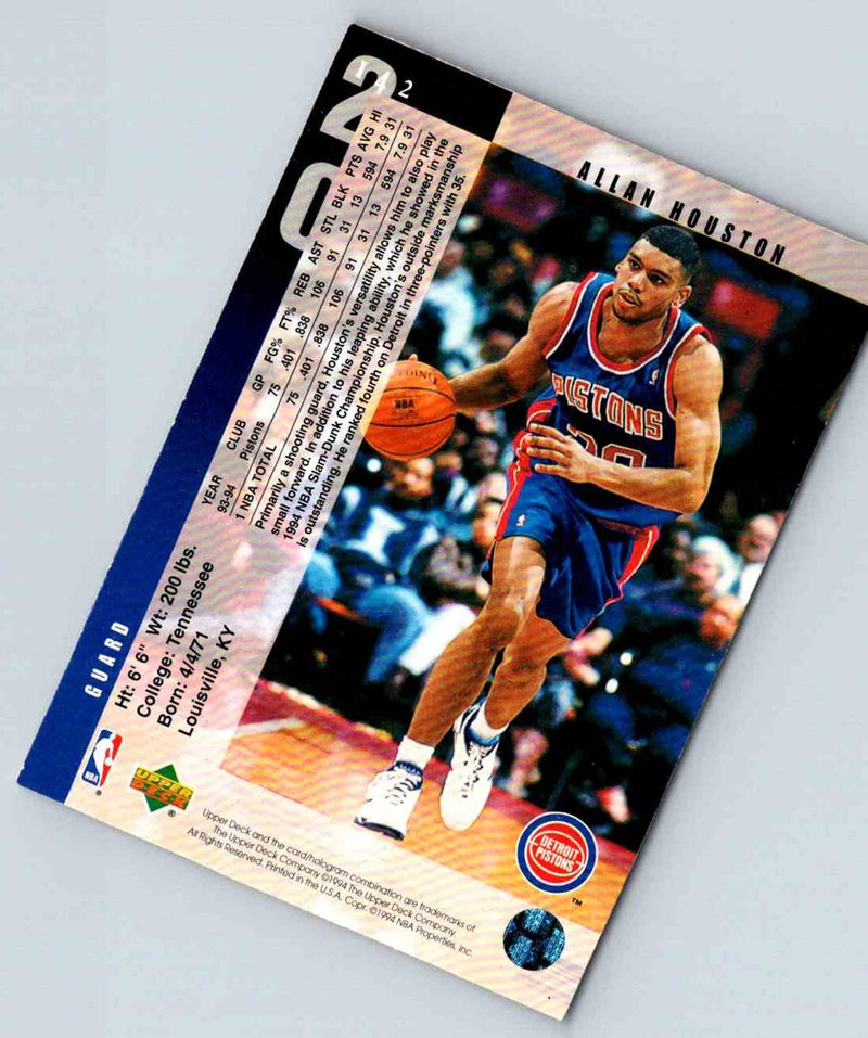 1995 Upper Deck Allan Houston