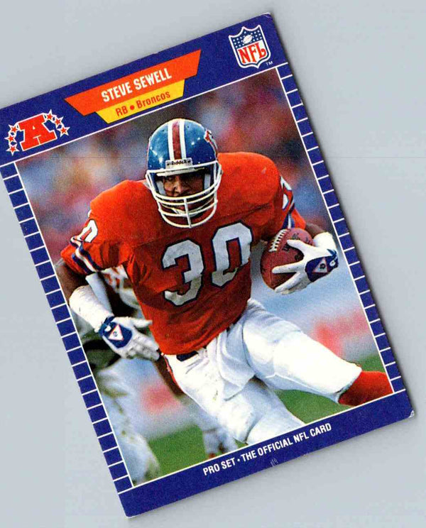 1989 NFL Proset Steve Sewell #110