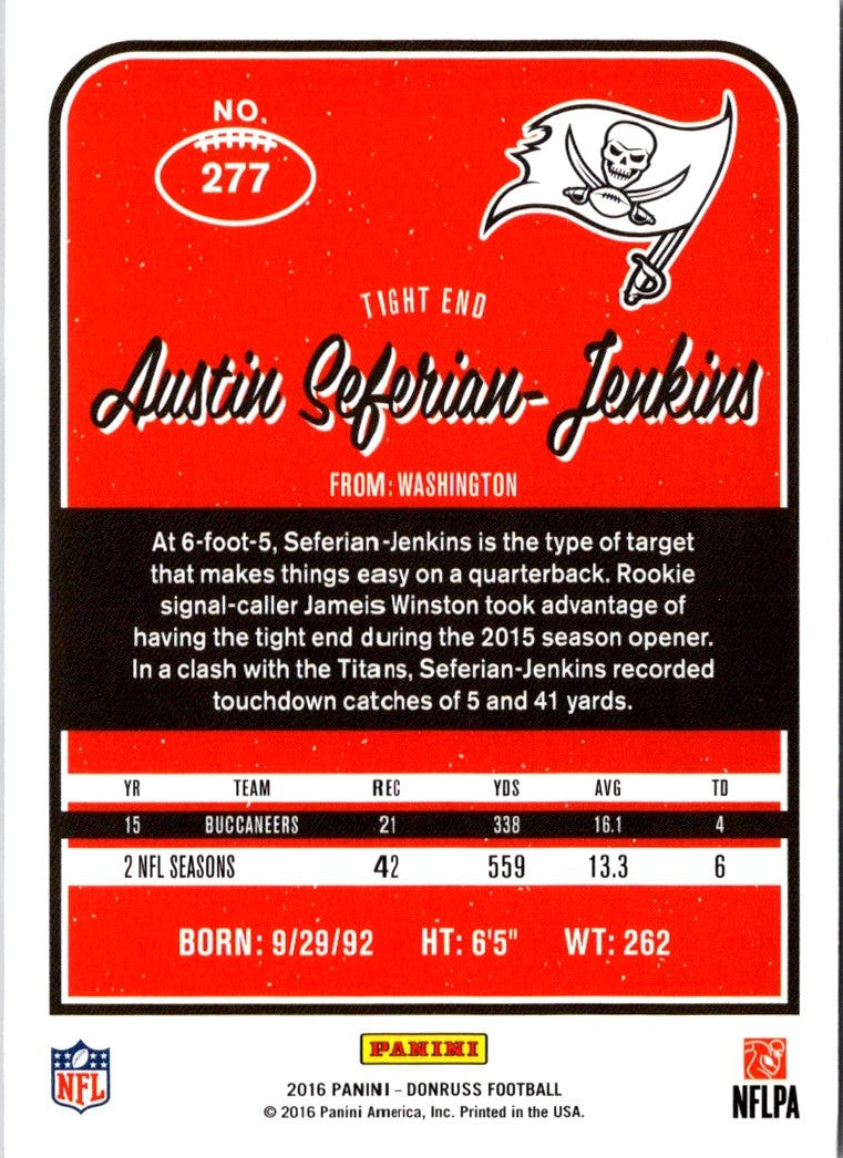 2016 Donruss Austin Seferian-Jenkins