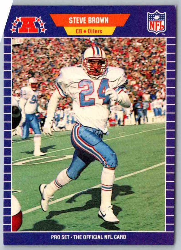 1989 NFL Proset Steve Brown #140
