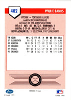 1991 Line Drive AAA Willie Banks #402