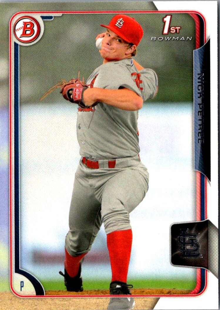 2015 Bowman Prospects Nick Petree