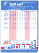 1987 Fleer Kevin Bass