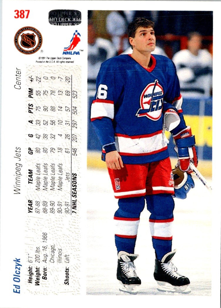 1991 Upper Deck Ed Olczyk