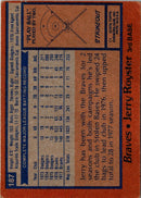 1978 Topps Jerry Royster