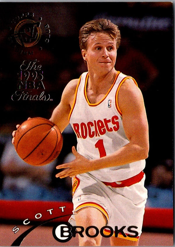 1994 Stadium Club Super Teams NBA Finals Scott Brooks #341