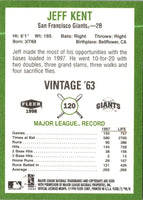 1998 Fleer Tradition Vintage Jeff Kent #120