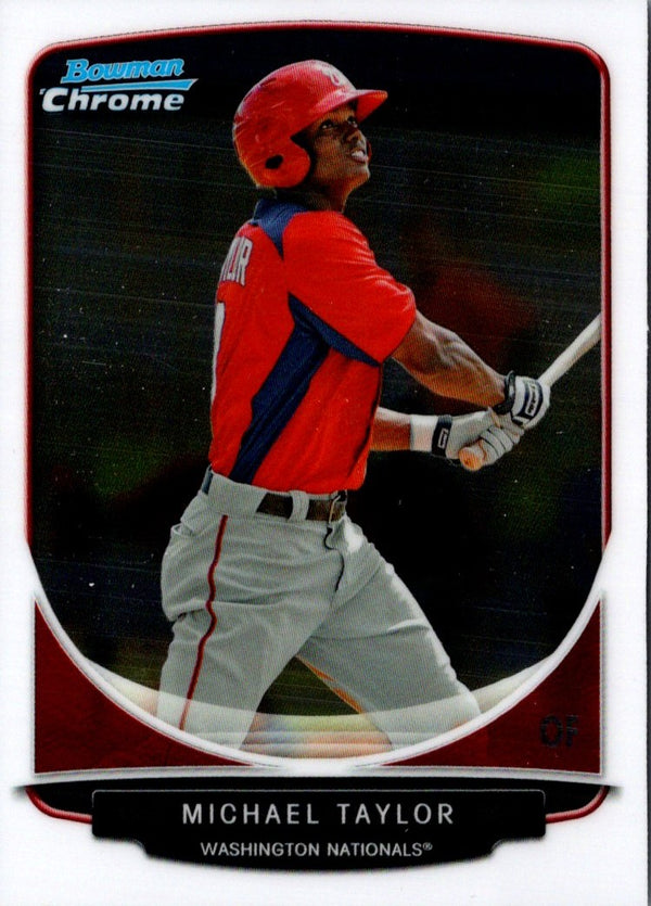 2013 Bowman Chrome Prospects Michael Taylor #BCP47