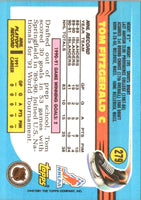 1991 Topps Tom Fitzgerald #279