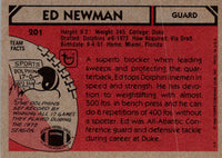 1980 Topps Ed Newman #201 Rookie NM-MT