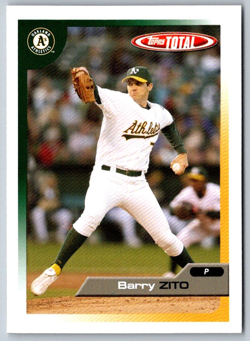 2005 Topps Total Barry Zito