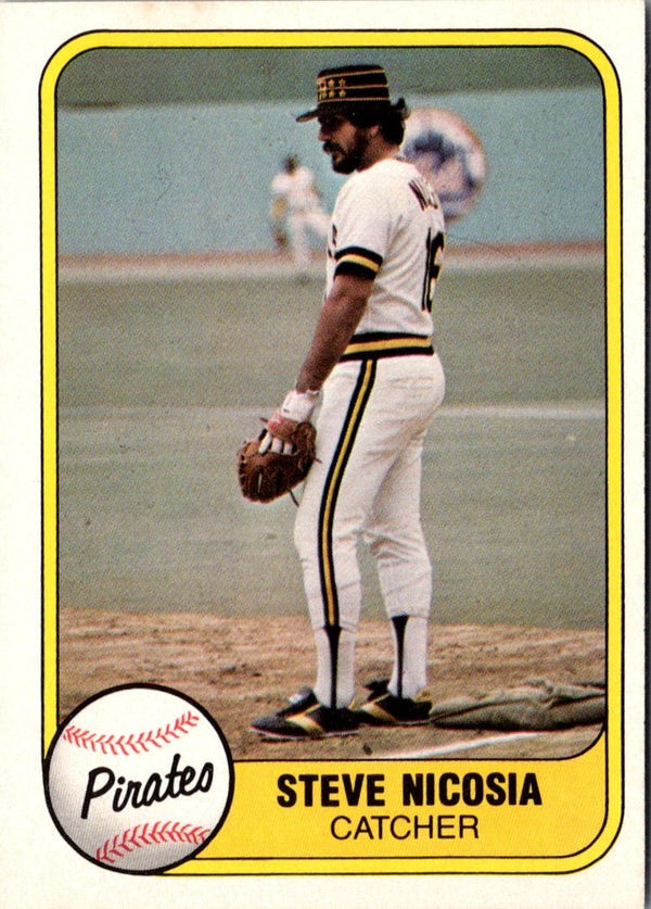 1981 Fleer Steve Nicosia #371