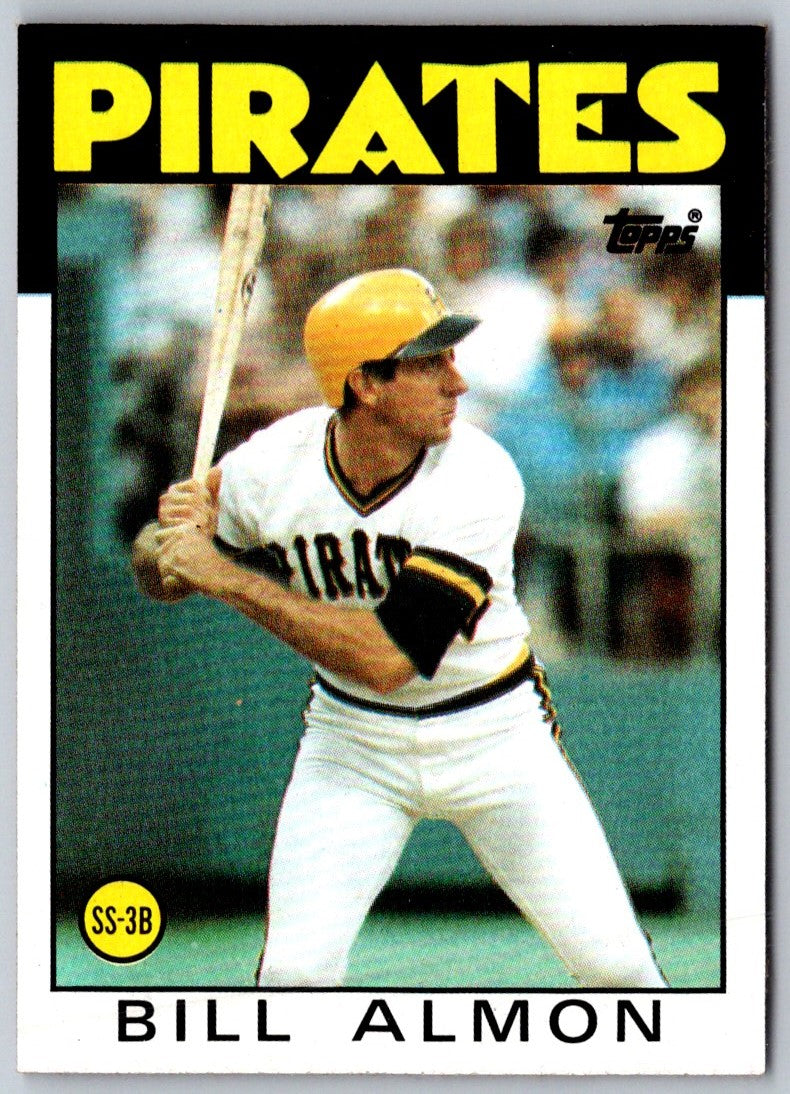 1986 Topps Bill Almon