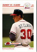 1991 Line Drive AAA Randy St. Claire