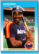1987 Fleer Kevin Bass