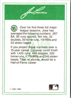 1989 CMC Jose Canseco Jose Canseco #15
