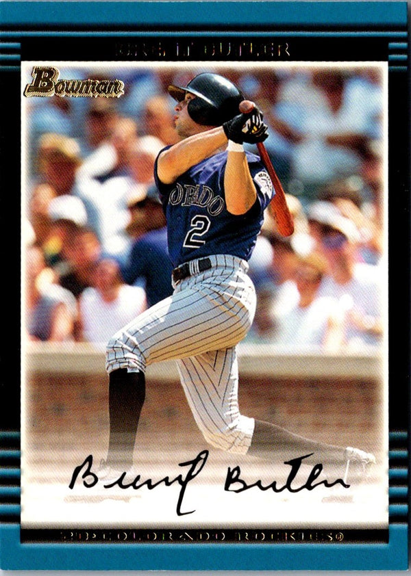 2002 Bowman Brent Butler #357